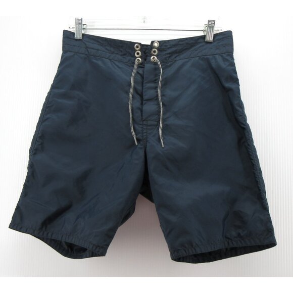 Birdwell Beach Britches Swim Trunks Medium Board Shorts 90s USA VINTAGE - Picture 1 of 8